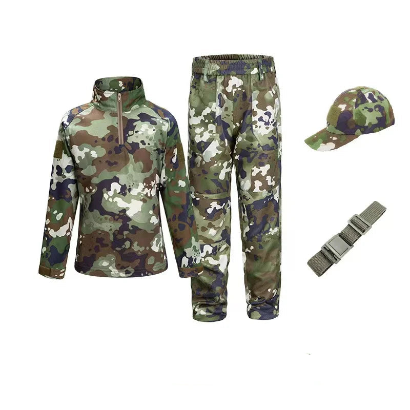 Déguisement Militaire Enfant Respirant Unique