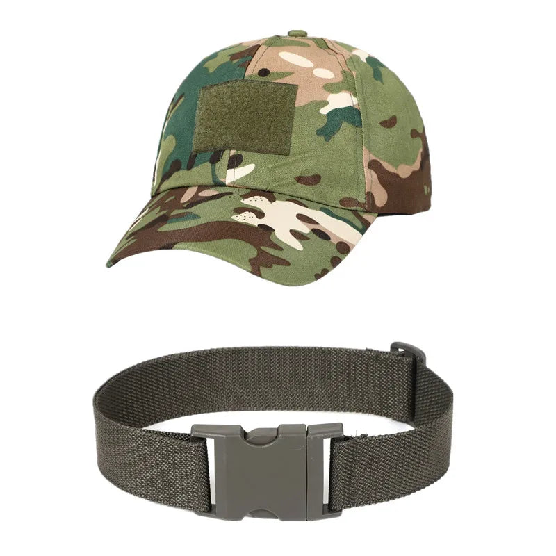 Déguisement Militaire avec Casquette en Polyester
