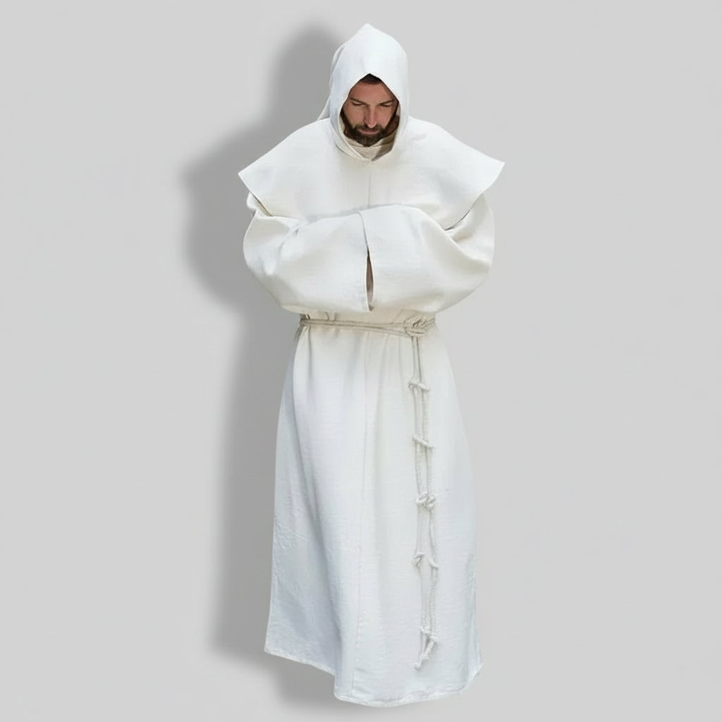 Déguisement Moine Blanc