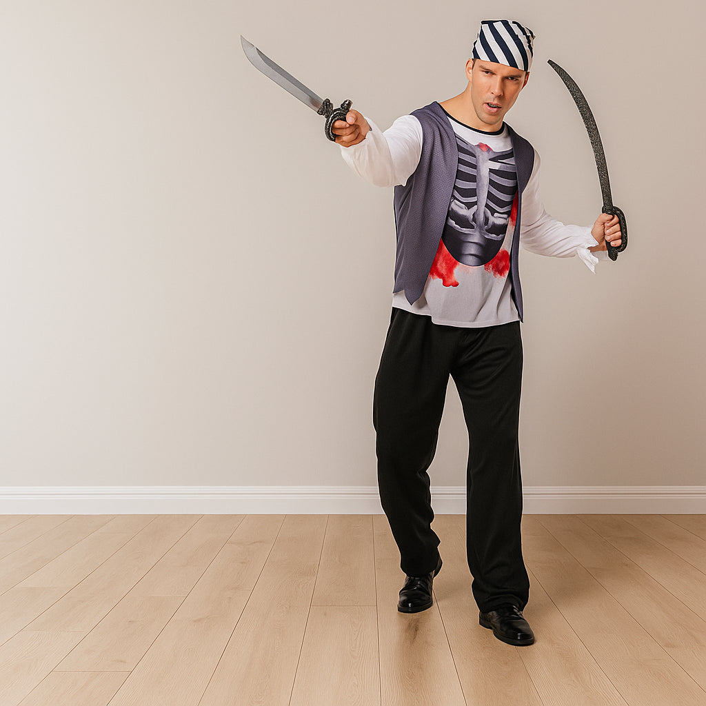 Déguisement Pirate Homme Décontracté