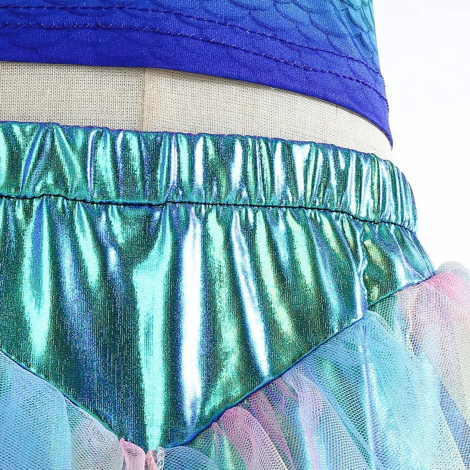 Déguisement Sirène Deux Pièces Avec Accessoires Détails