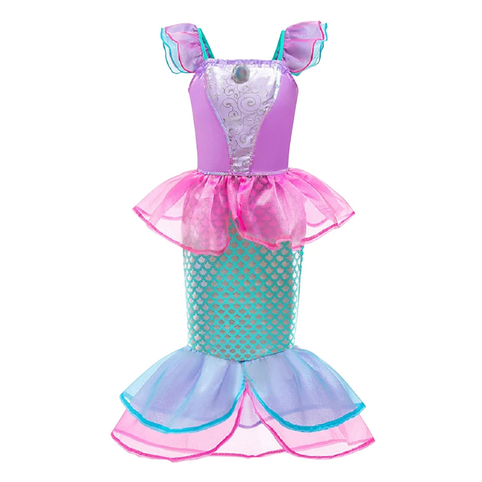 Déguisement Sirène Fillette stylé