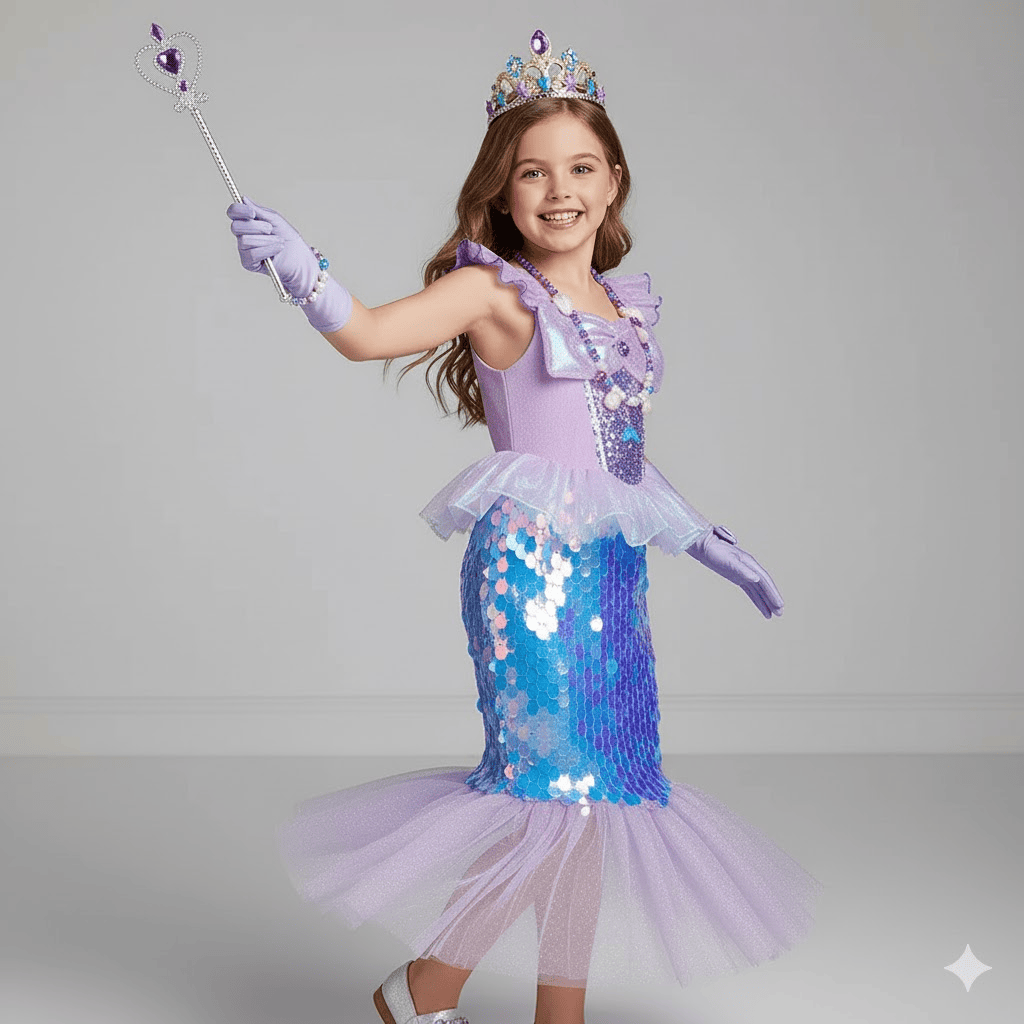 Déguisement Sirène à Sequins