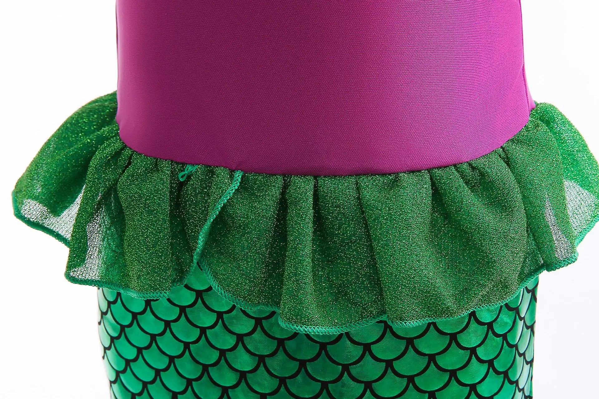 Déguisement Sirène Vert et Rose Design