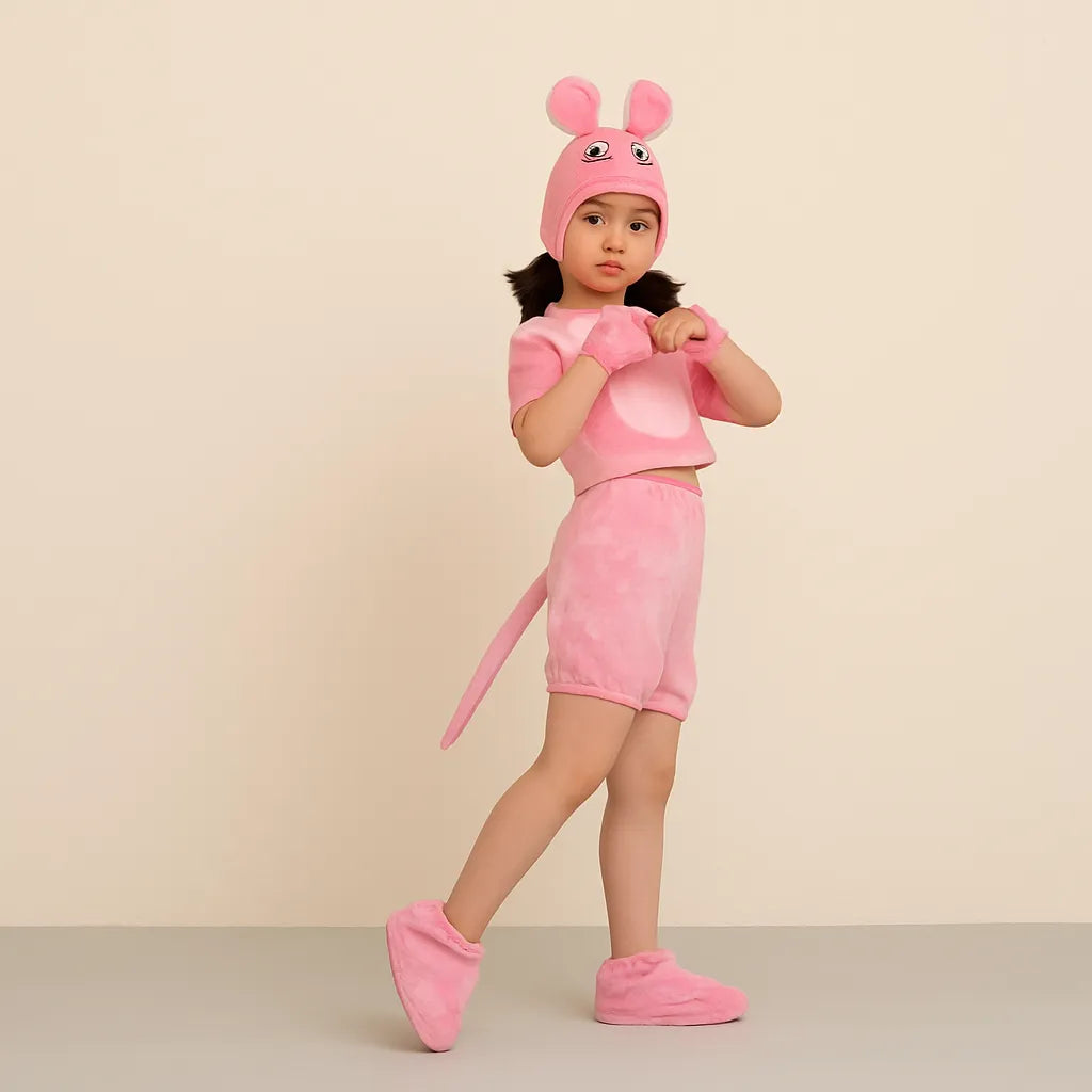 Déguisement Souris Rose