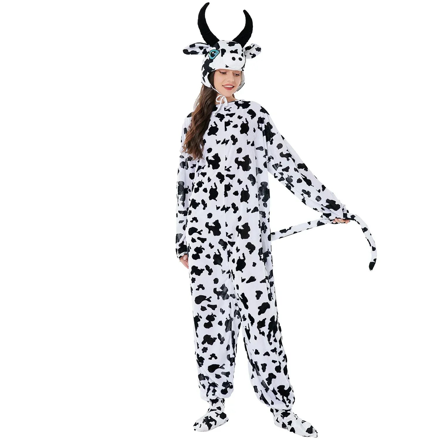 Déguisement Vache Adulte Design Blanc