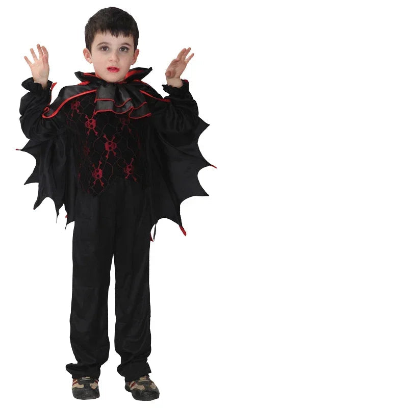 Déguisement Vampire Noir pour Garçon Mignon