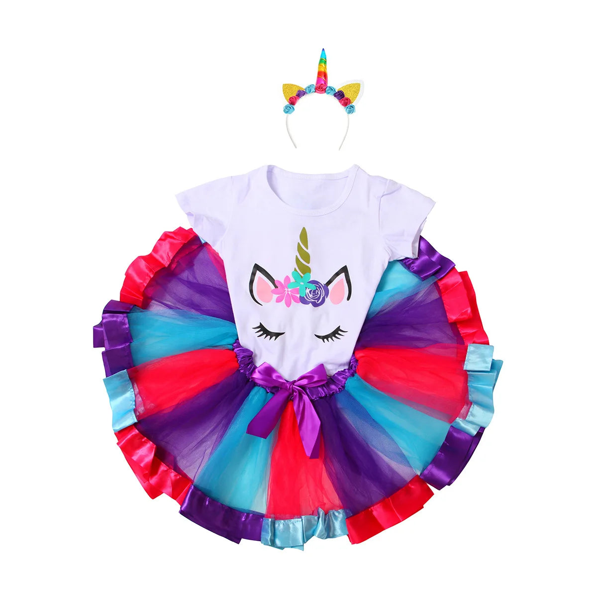 Ensemble Tutu Licorne Design Original