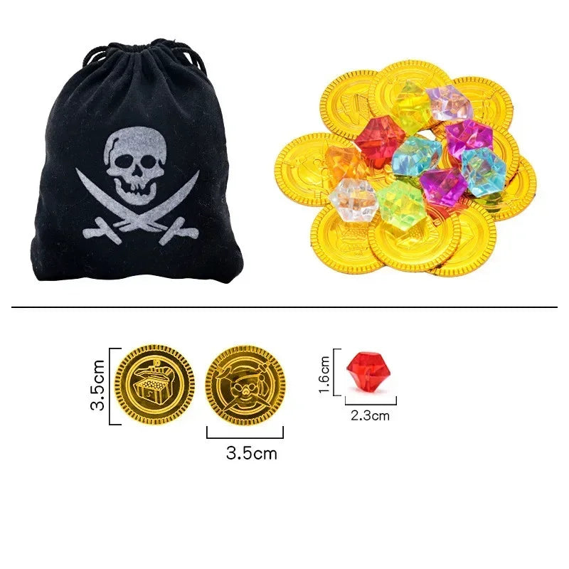 Ensemble de Déguisement Pirate Trésor