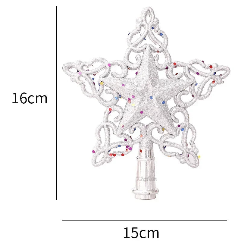 Etoile Noël Créative Argentée
