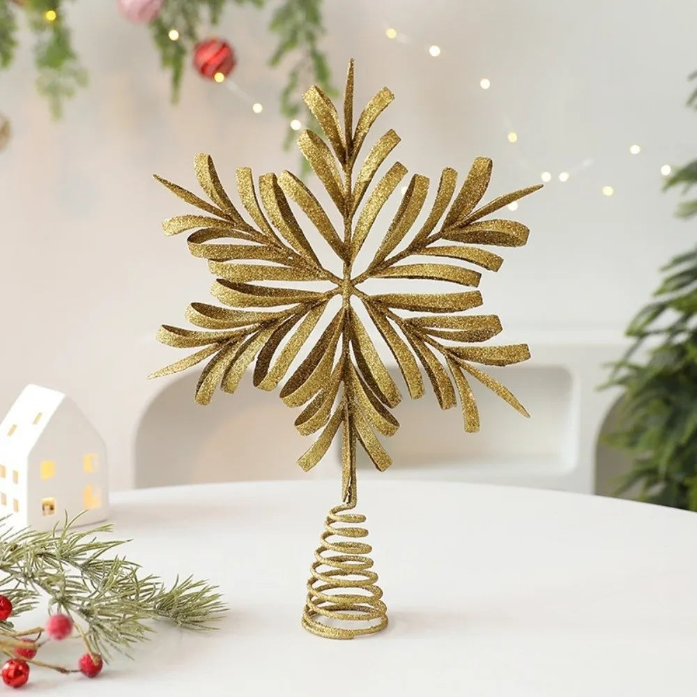 Etoile Sapin Dorée Moderne Stylée chic