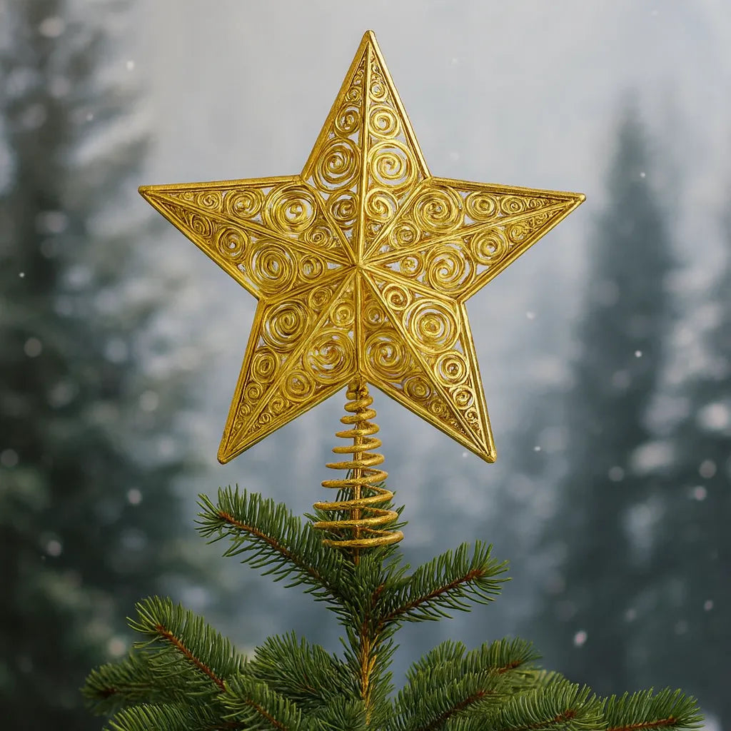 Etoile Sapin Or Raffinée