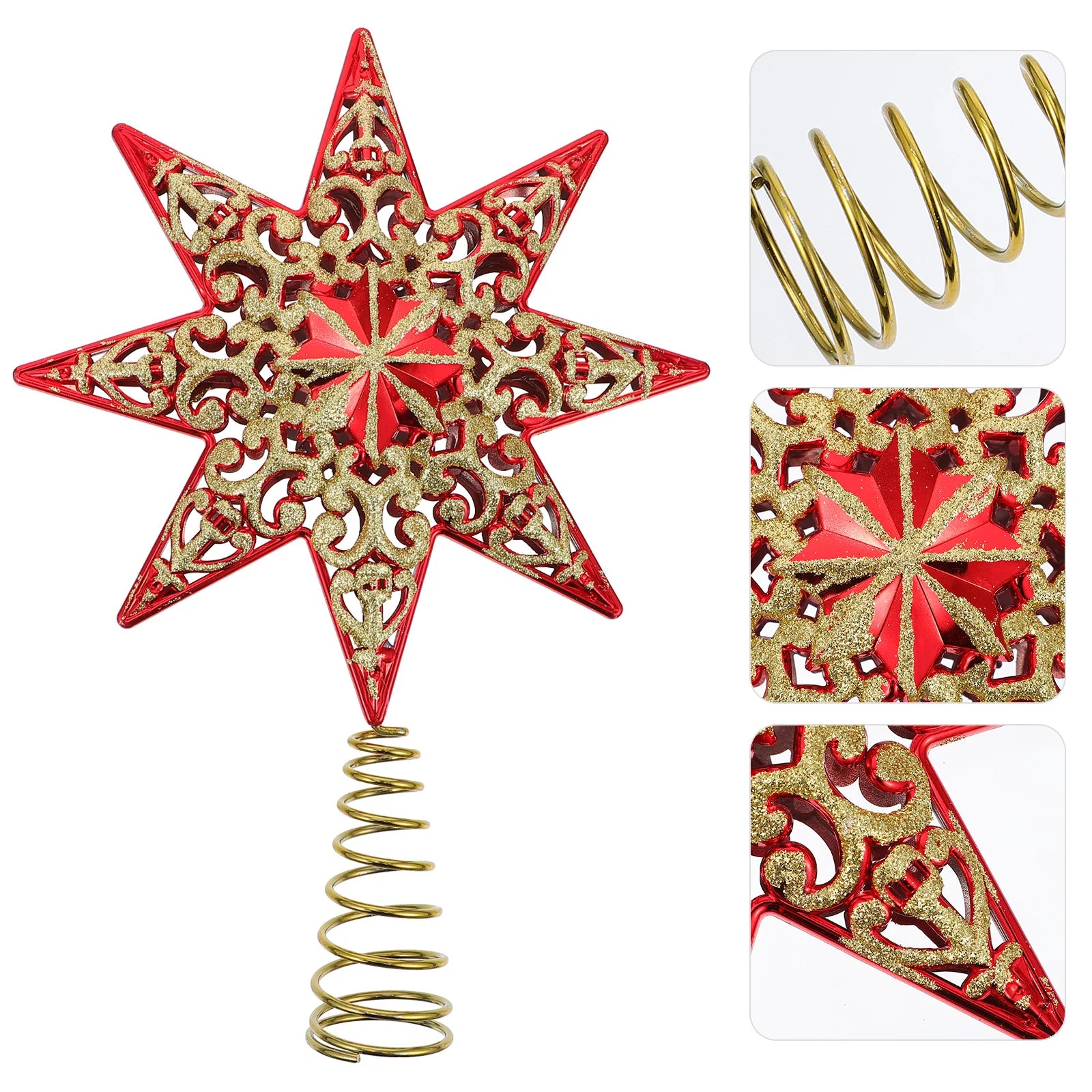 Etoile de Sapin Rouge Originale durable