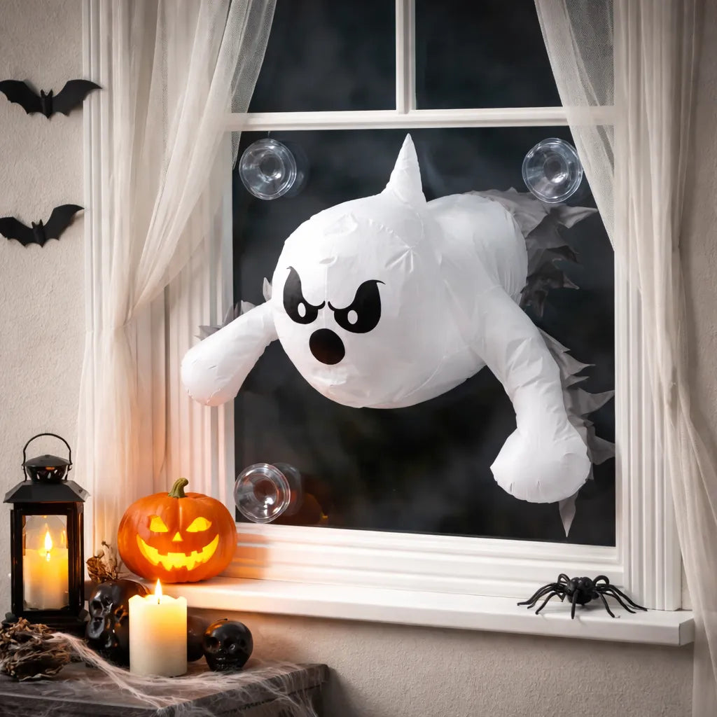 Fantôme à Ventouses pour Fenêtre