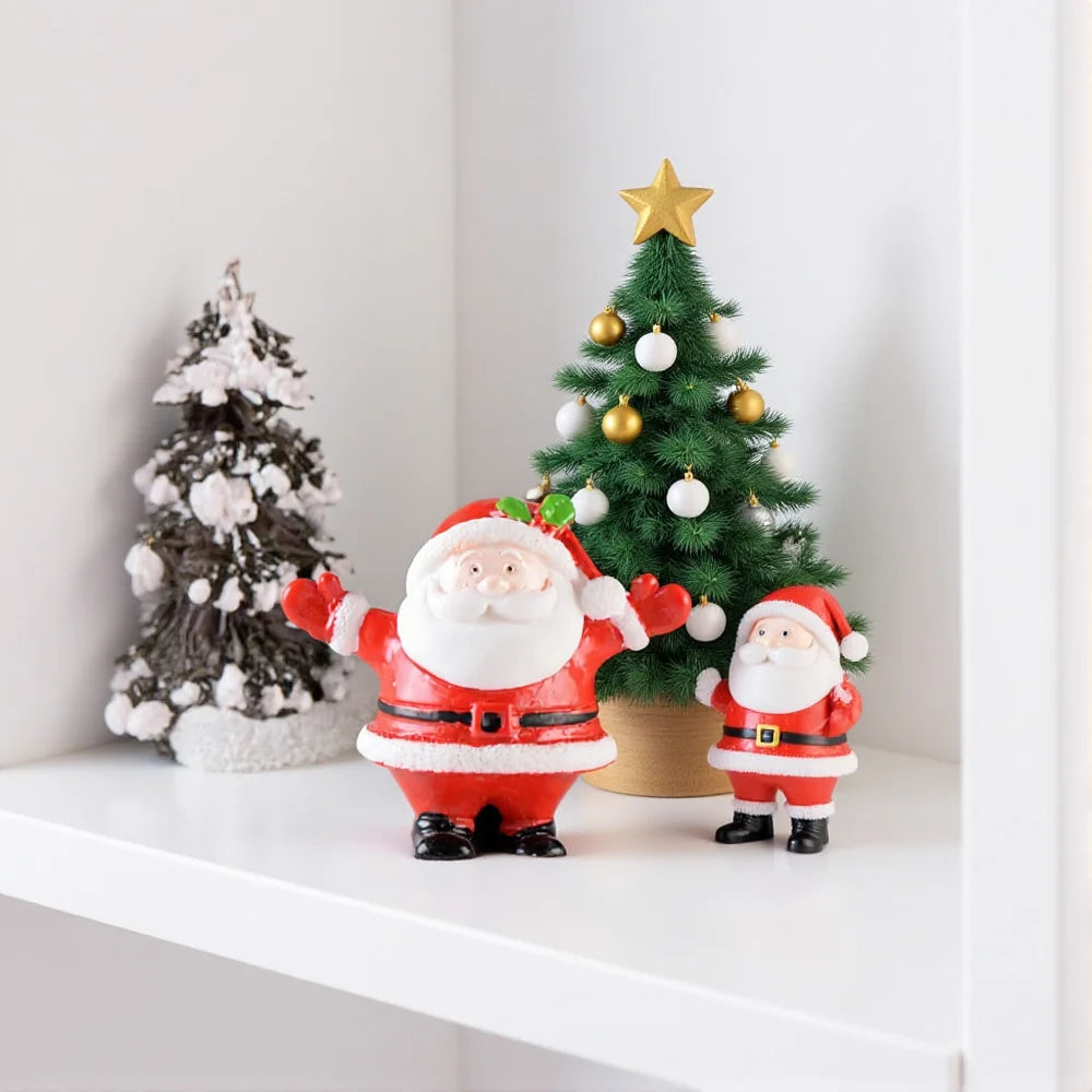 Figurine père noël joyeux Chic
