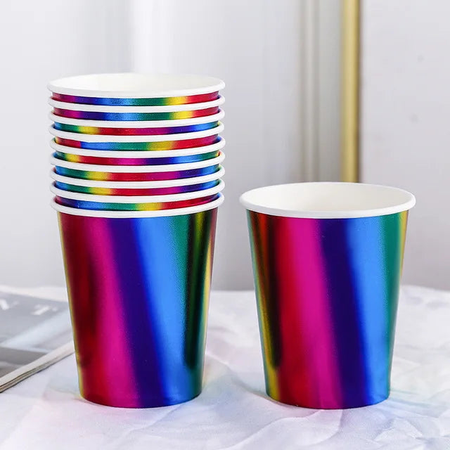 Gobelet Anniversaire Multicolore