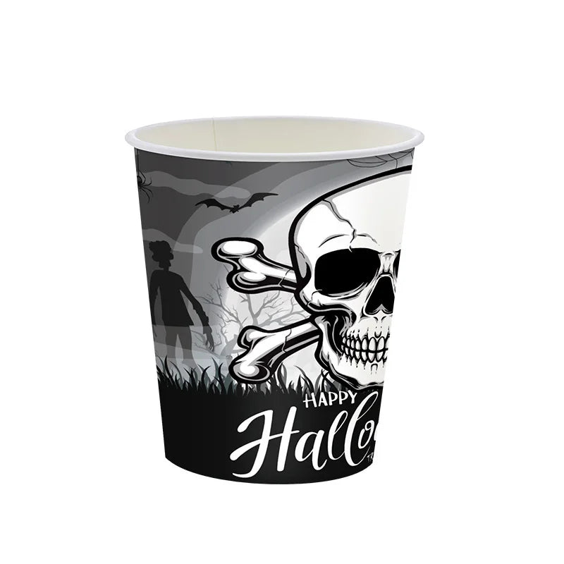 Gobelet Crâne Halloween Design