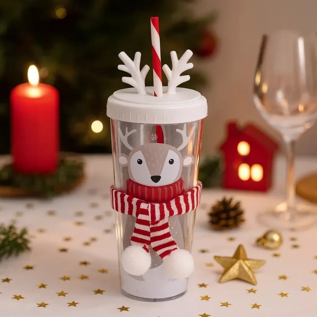 Gobelet Elan Noël à Paille