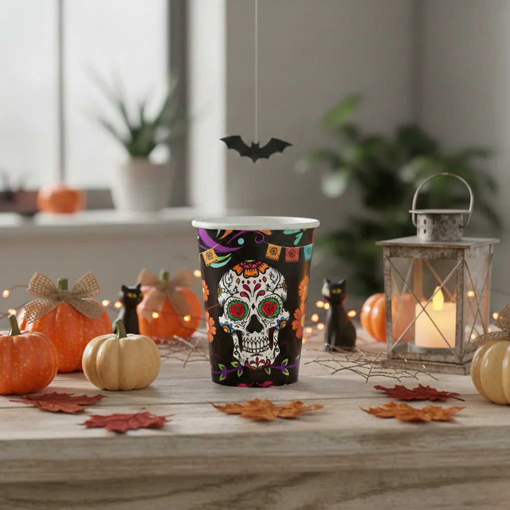 Gobelet Halloween Coloré Design