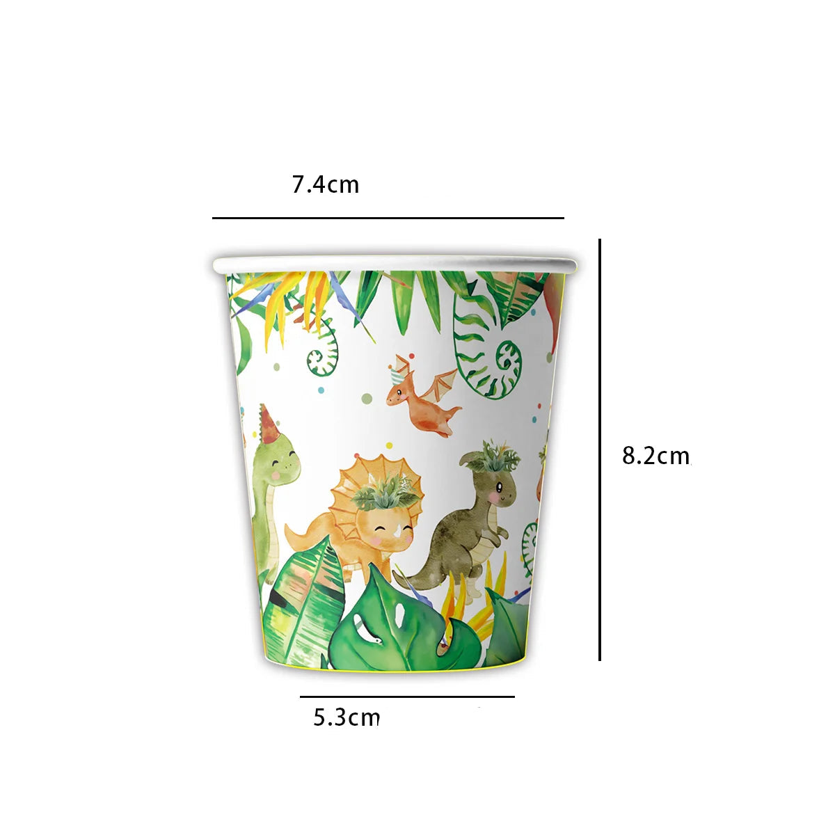 Gobelet Jetable Petits Dinosaures