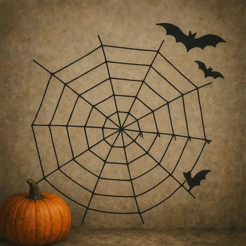 Grande Toile d’Araignée Noire