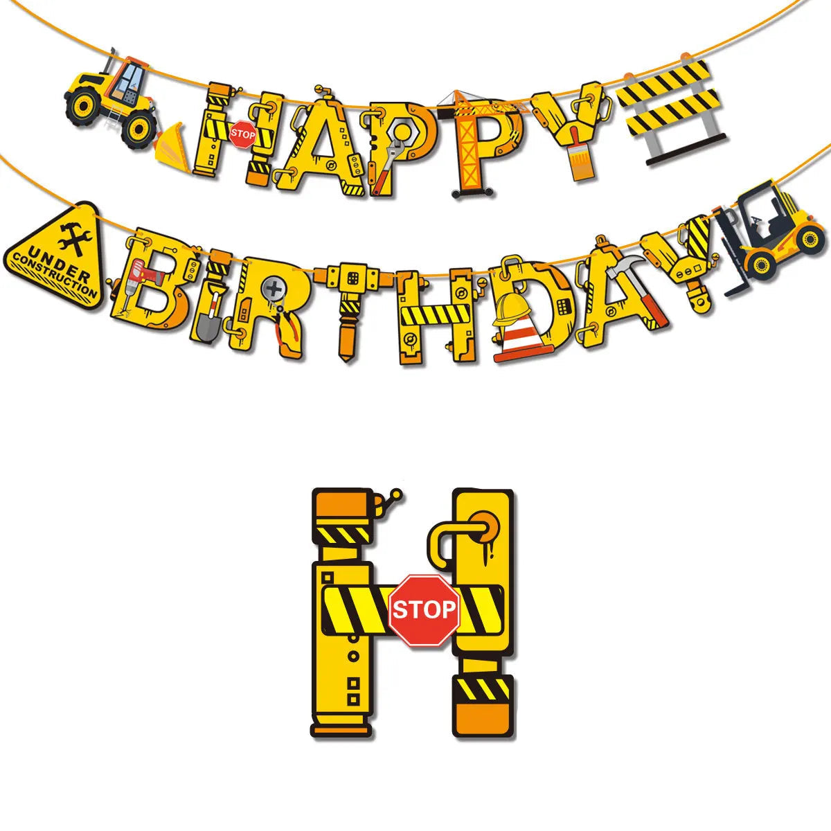 Guirlande Anniversaire Chantier