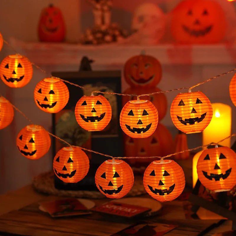 Guirlande Citrouille LED