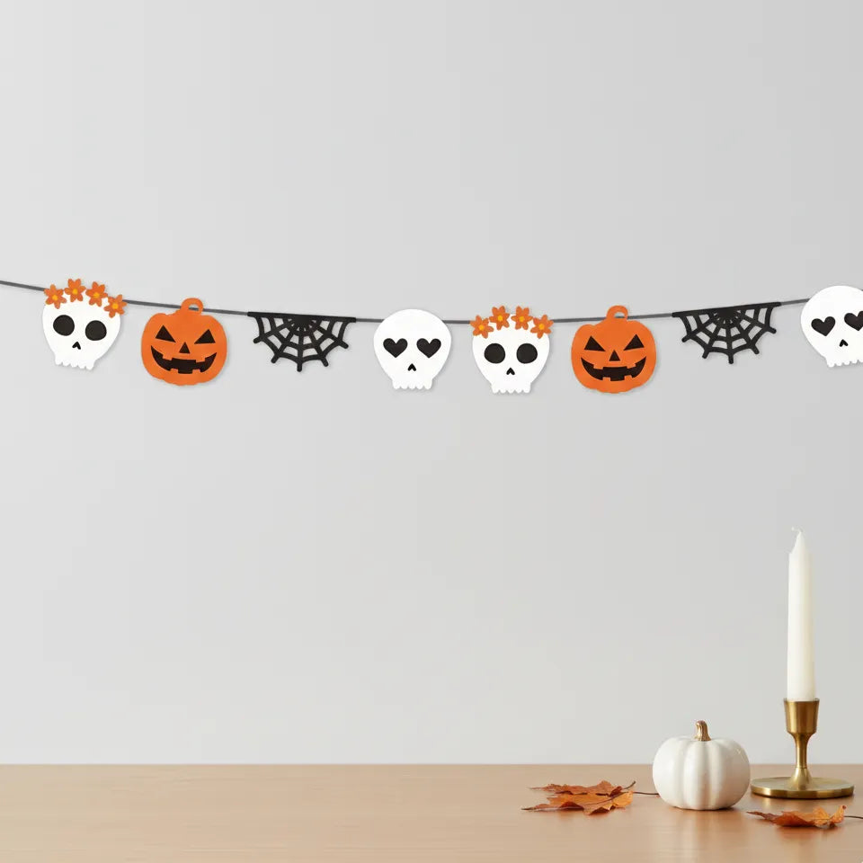 Guirlande Citrouille pour Halloween