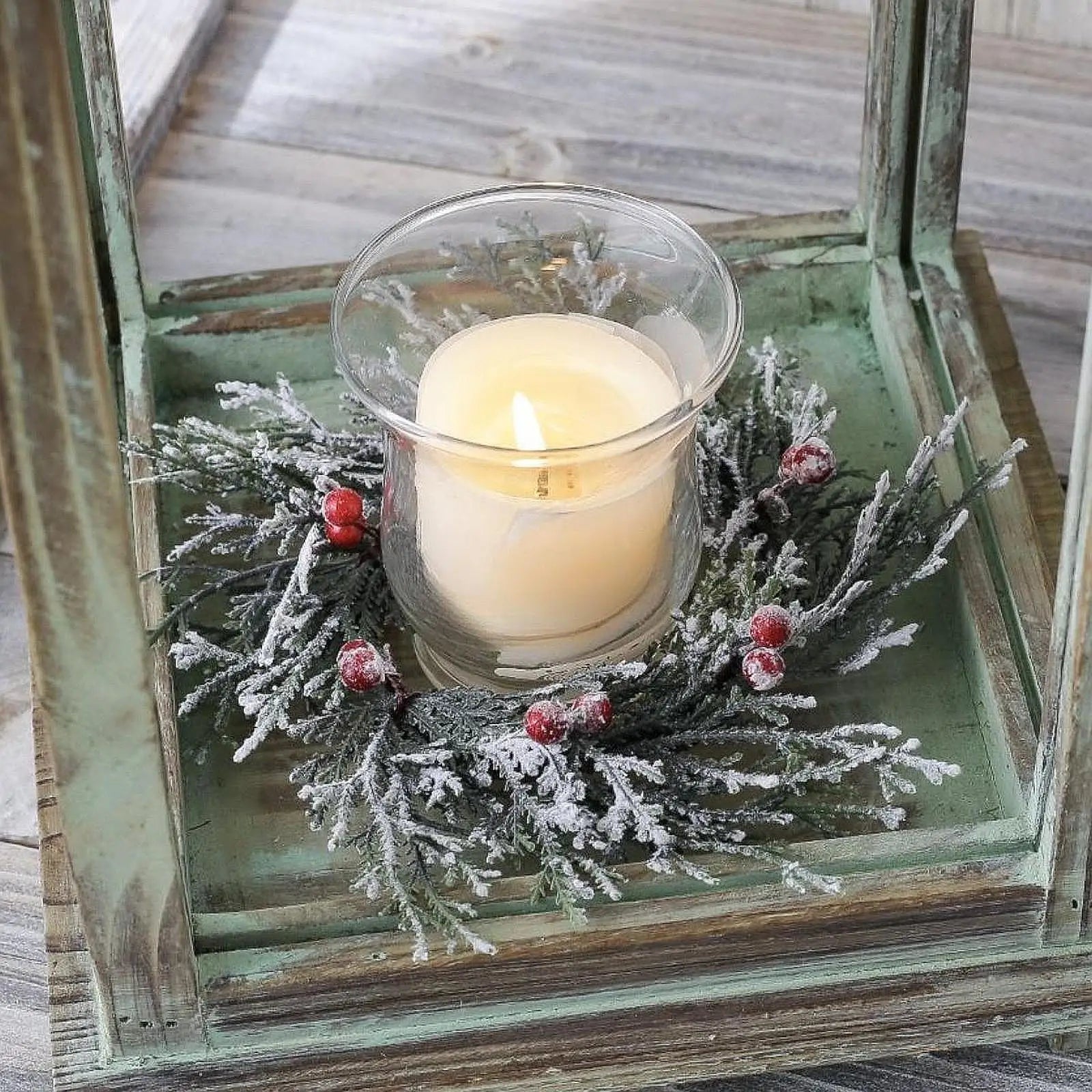 Guirlande Enneigée de Bougies