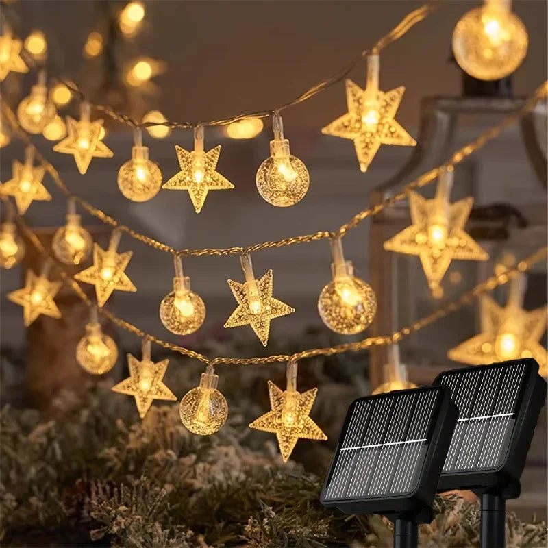 Guirlande Extérieure Noël Féérique stylé