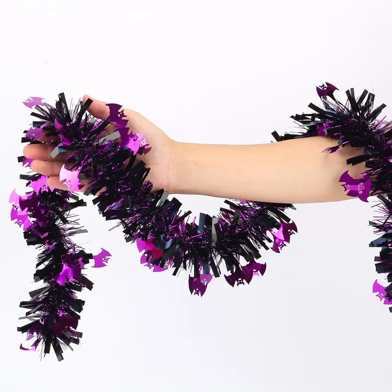 Guirlande Halloween Noire Chauve-souris Originale