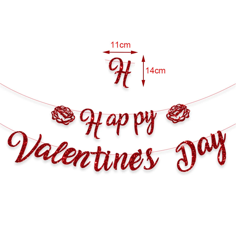 Guirlande Happy Valentine’s Day Chic