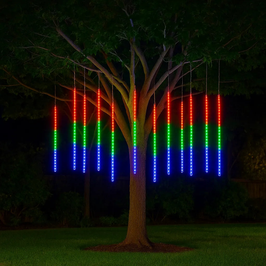 Guirlande Lumineuse LED Pluie Multicolore