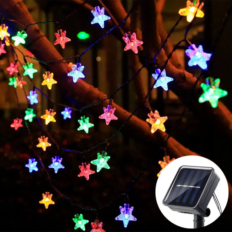 Guirlande Lumineuse Noël Étoiles Multicolores