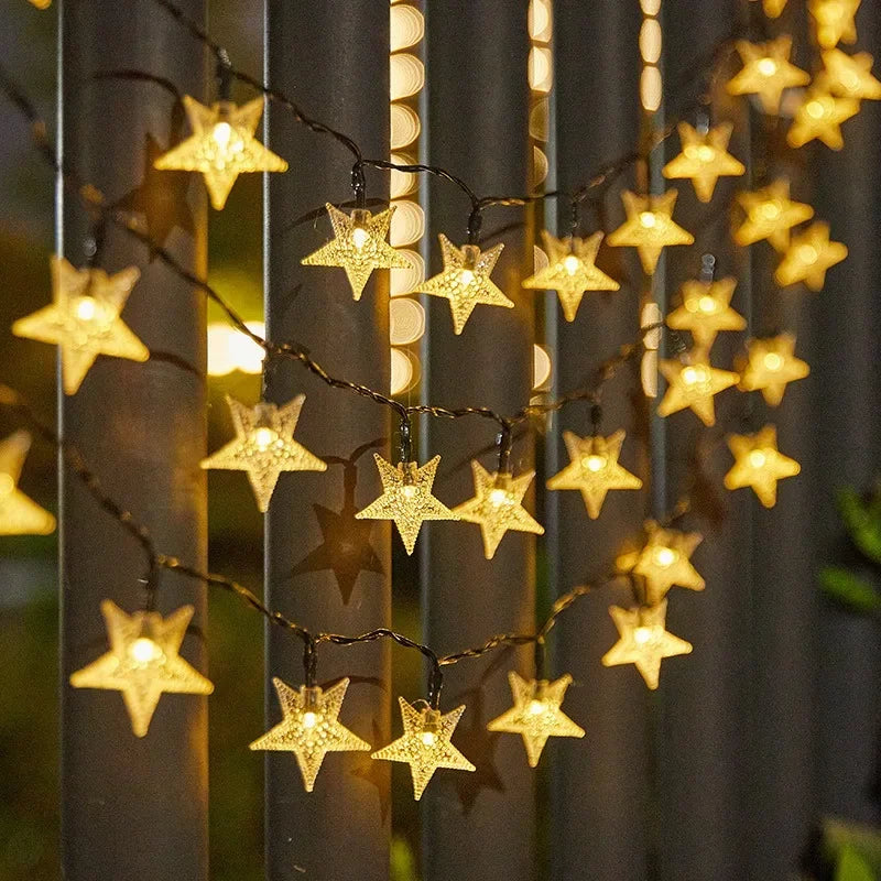 Guirlande Lumineuse Étoiles Noël stylé