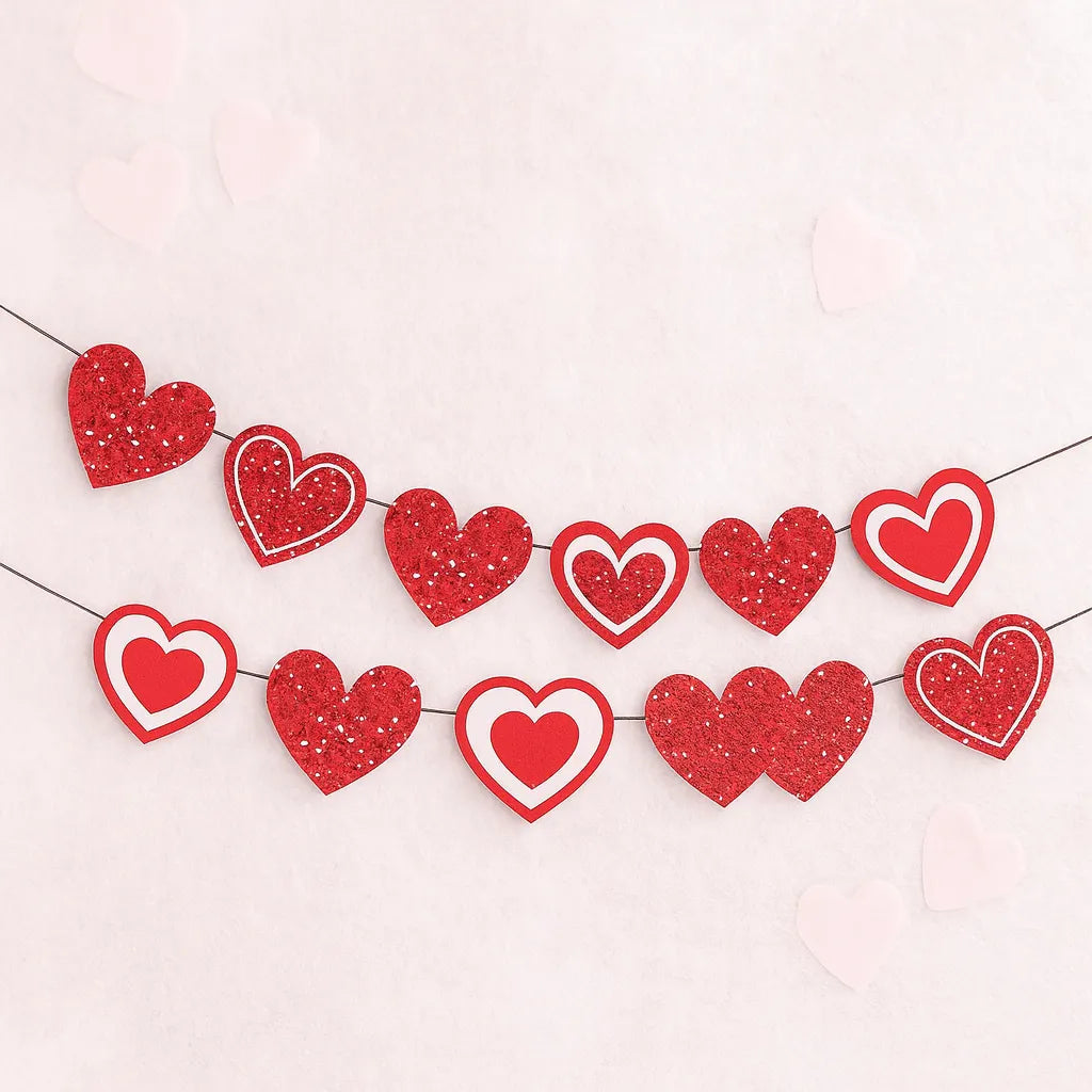 Guirlande Saint-Valentin Elégante