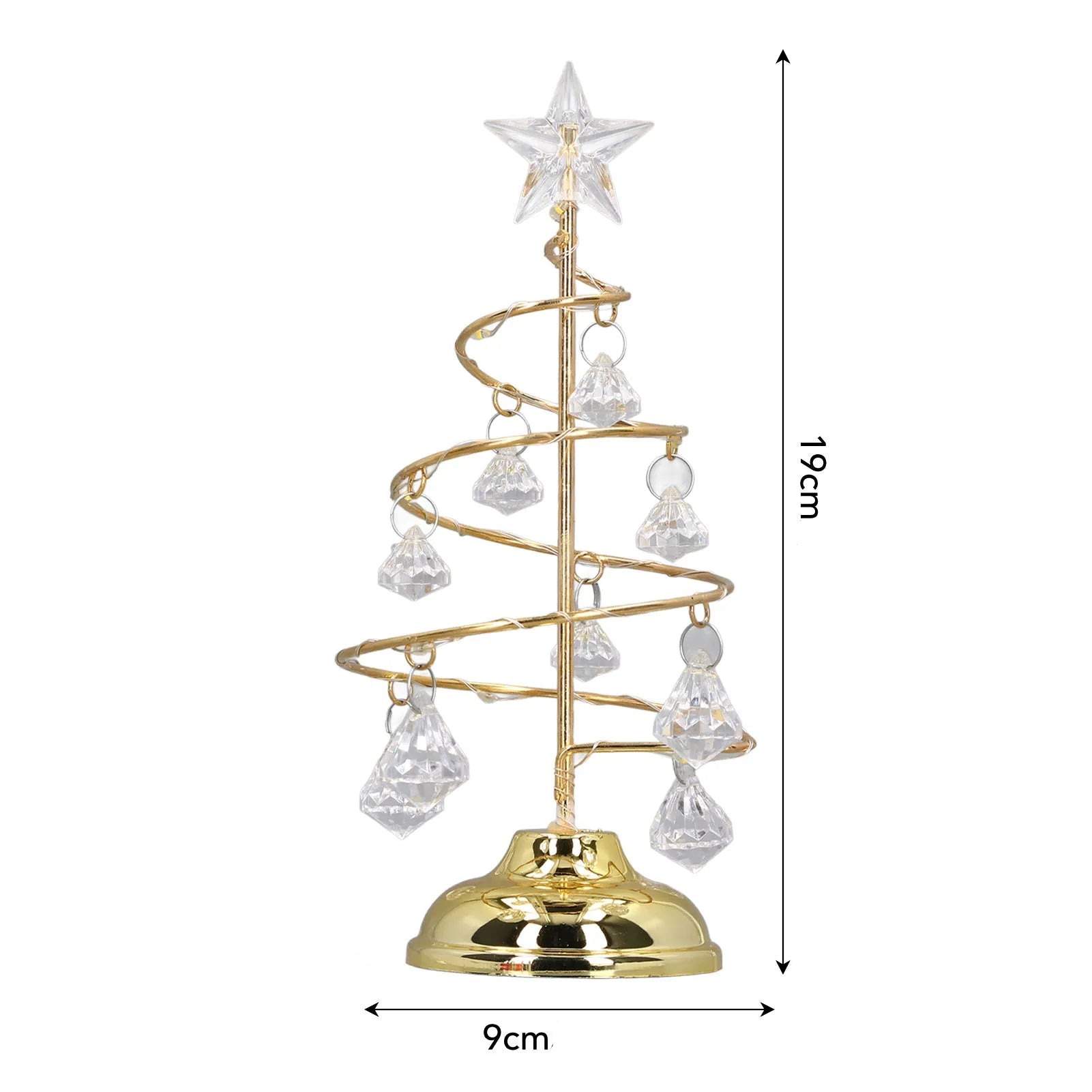 Lampe Sapin de Noël Décorative en Fer Dimension