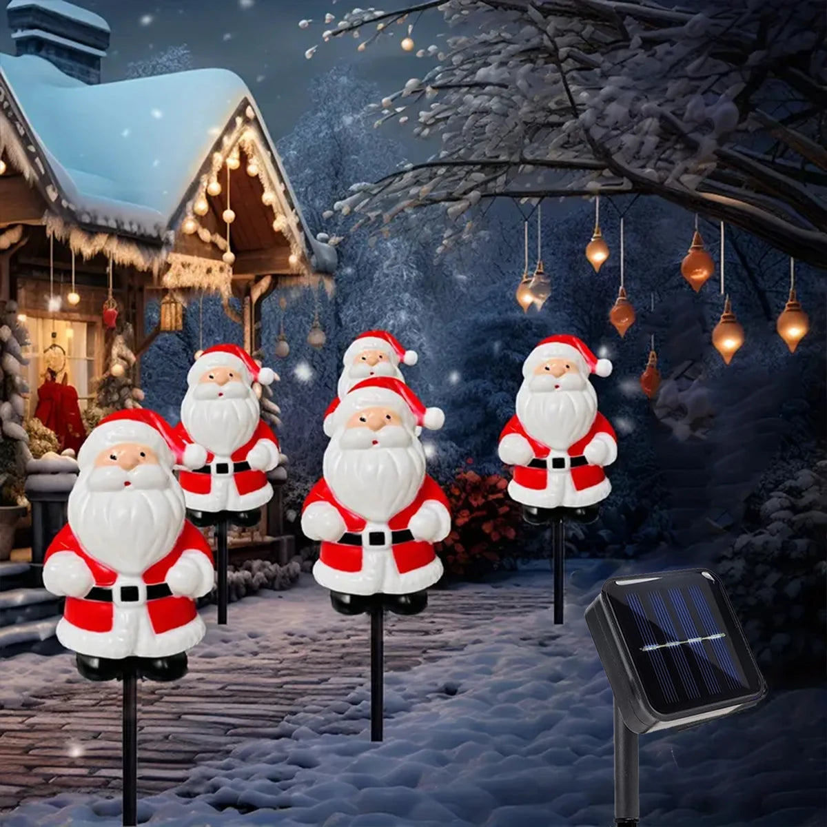 Lampe de Lampes Solaires Pères Noël Design
