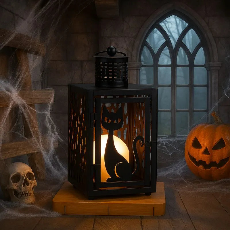 Lanterne Chat Halloween
