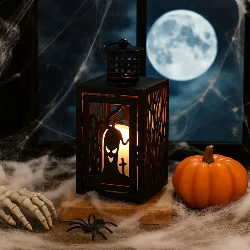 Lanterne Halloween Design en Fer