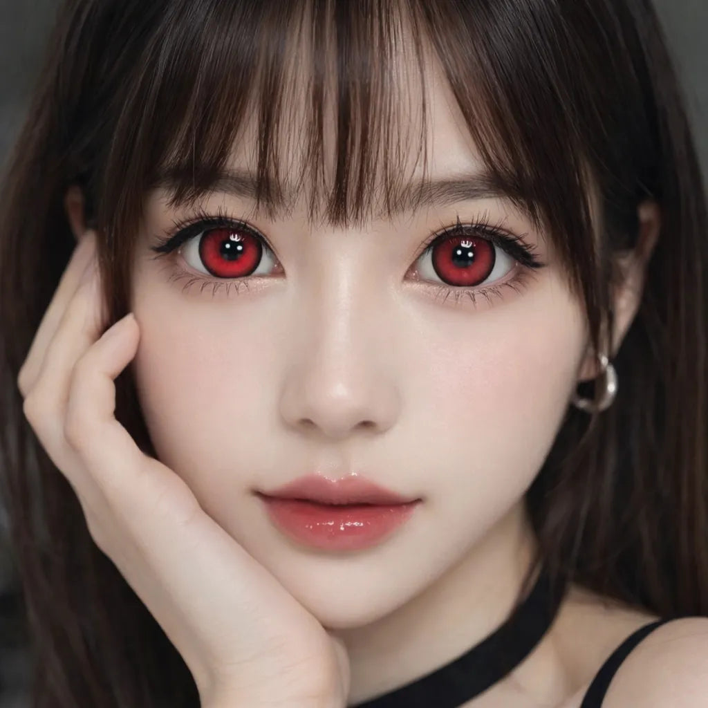 Lentille Effet Naturel Rouge