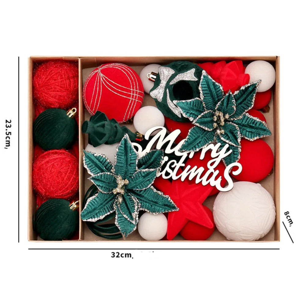 Lot de Boules aux Couleurs Traditionnelles