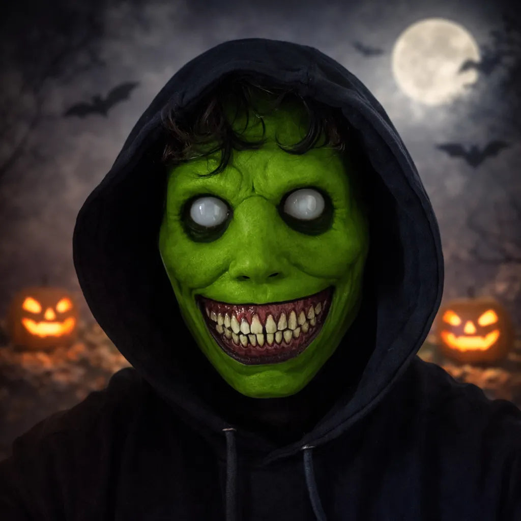 Masque Monstre Vert Durable