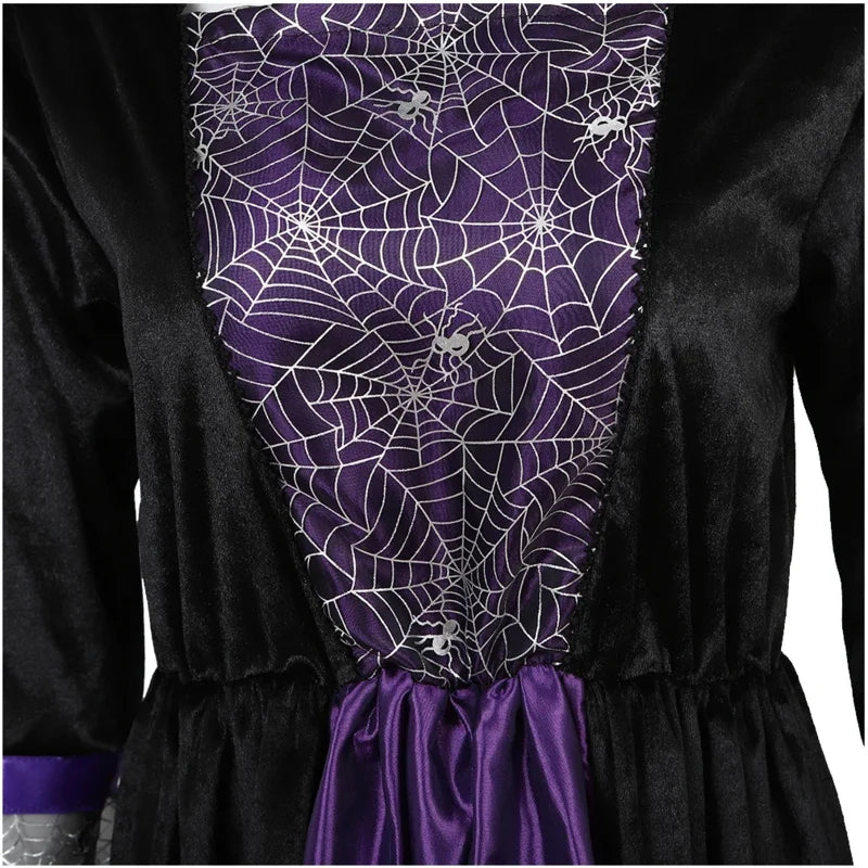 Motif Robe Sorcière avec Chapeau