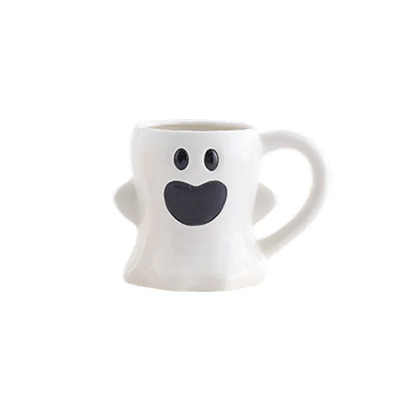 Mug Fantôme Souriant Halloween Design