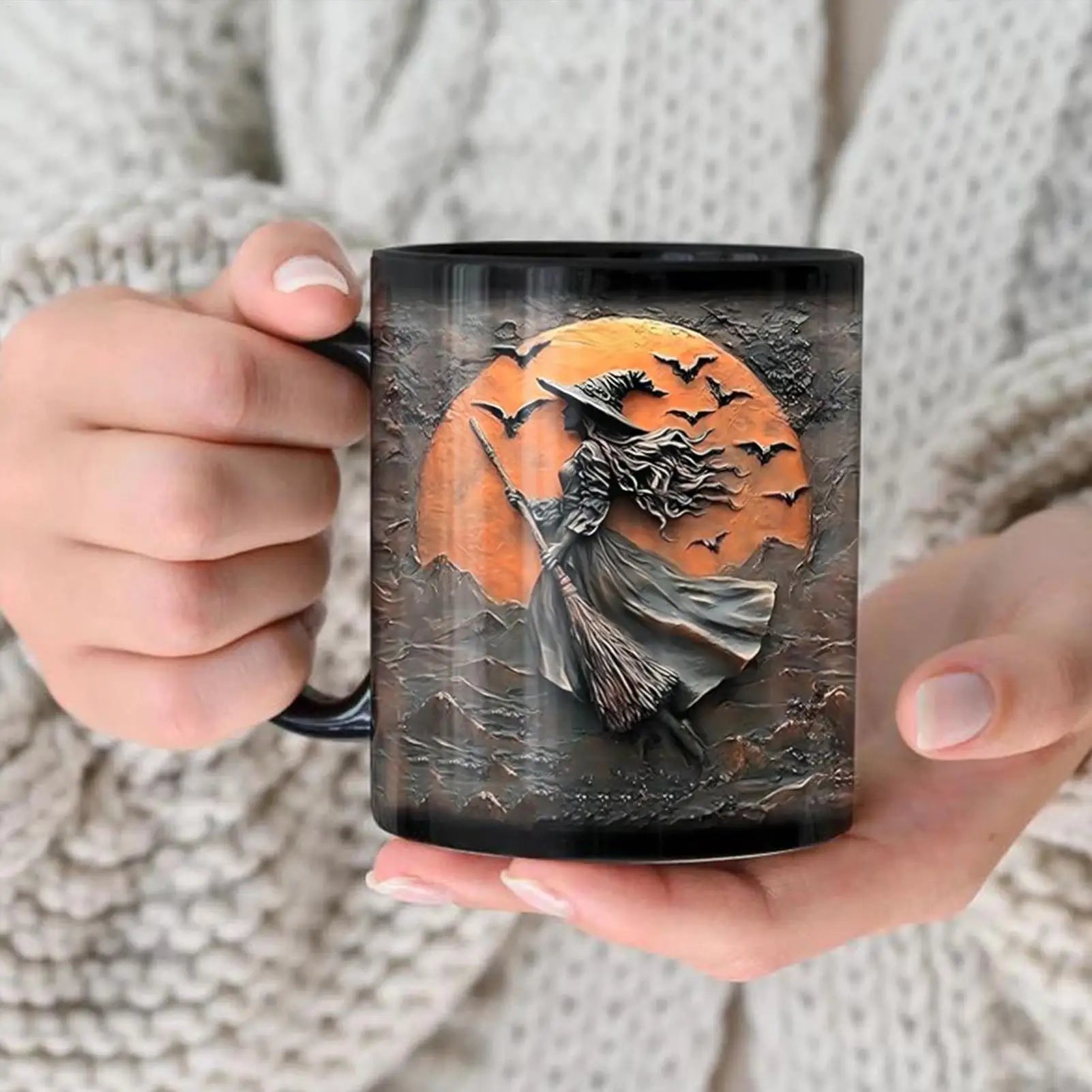 Mug Halloween Sorcière Design Unique