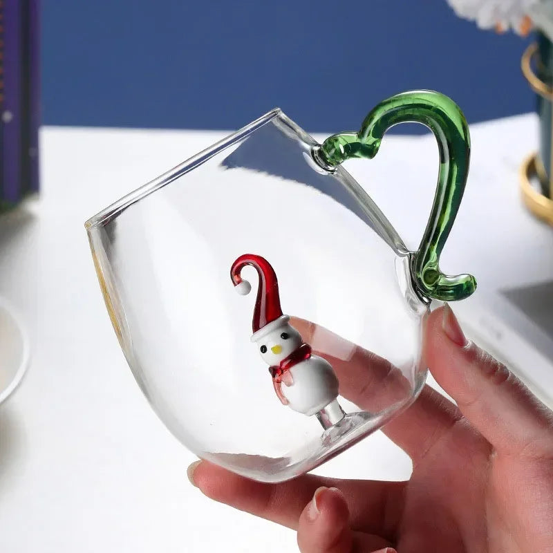 Mug Noël 3D Bonhomme de Neige Design