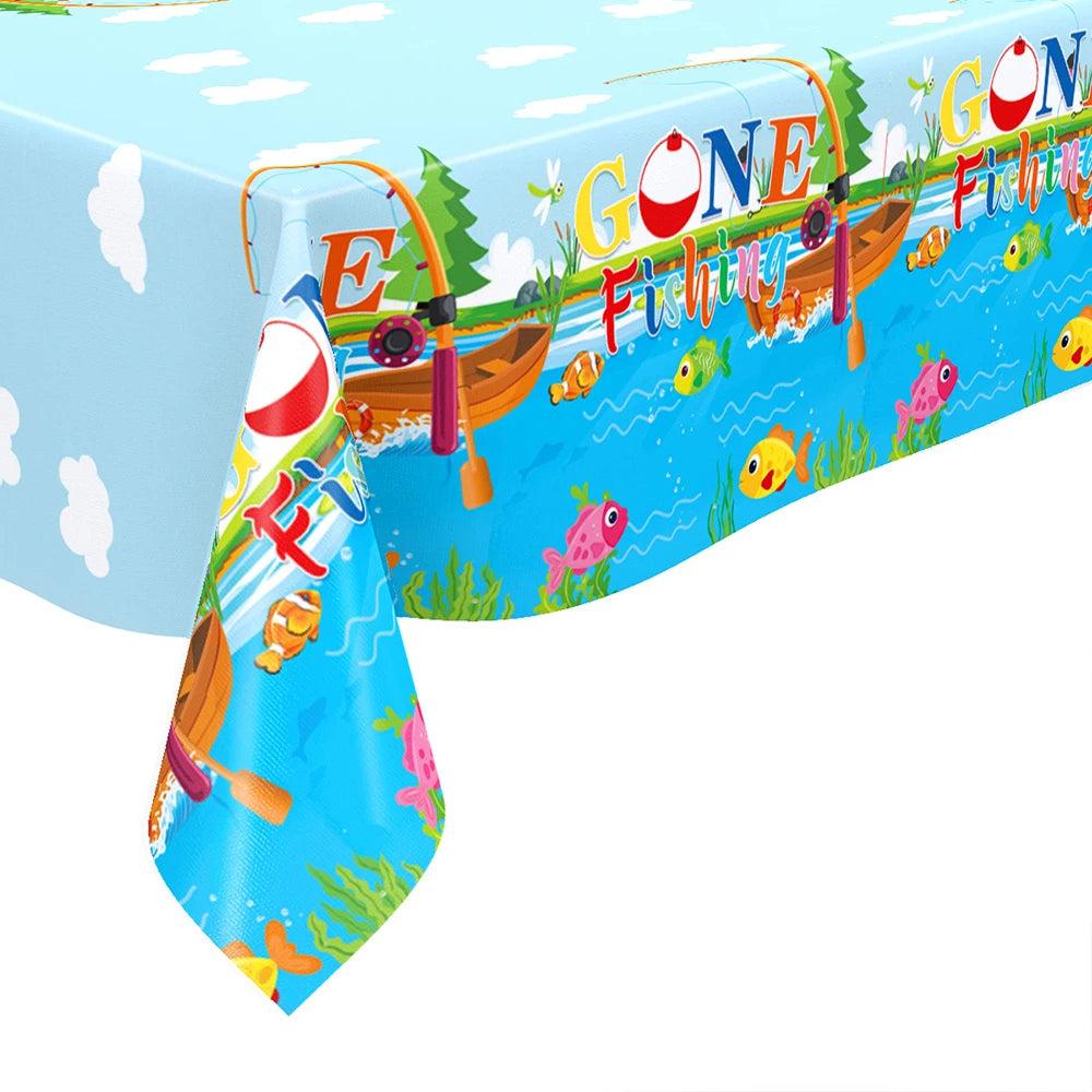 Nappe Jetable Pêche Colorée Nuageux