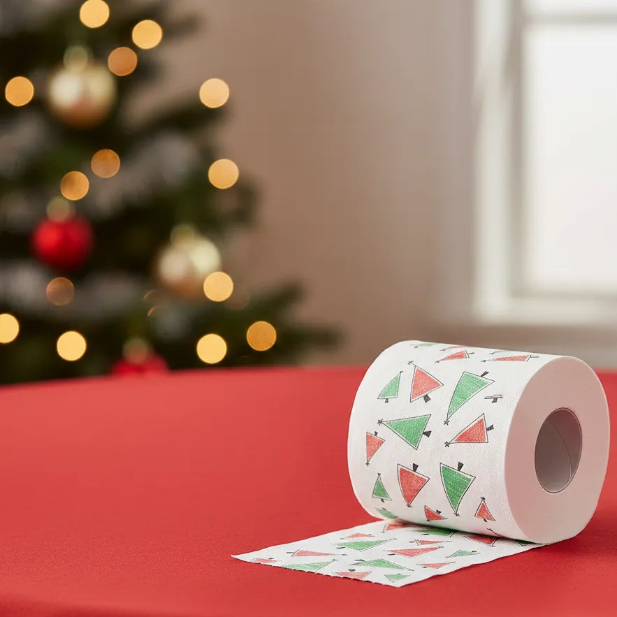 Papier Toilette Motif Sapins