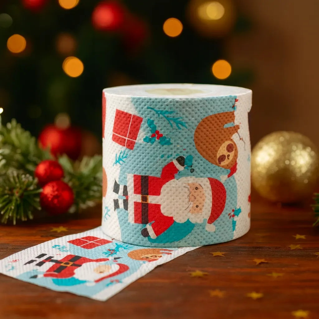 Papier Toilette Noël Illustré